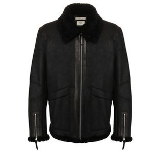 Shearling Jacket In Black